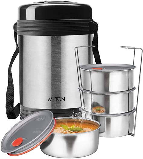 stainless steel lunch box leak proof milton|stainless steel lunch box set.